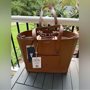 Sans Beast Archive Tote in cinnamon NWT